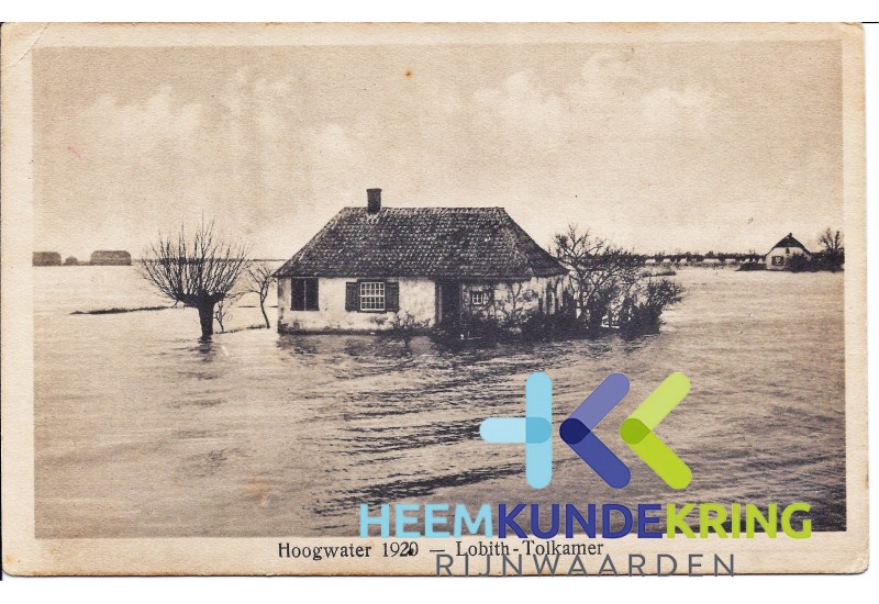 Hoogwater Lobith- Tolkamer 1920 Coll. N.Peperkamp F0000011
